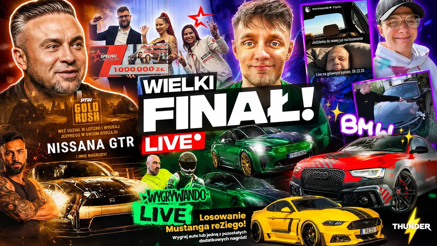Nie tylko Influi - te same loterie e-bookowe bez zarzutów, Wielki Finał Wygrywando LIVE